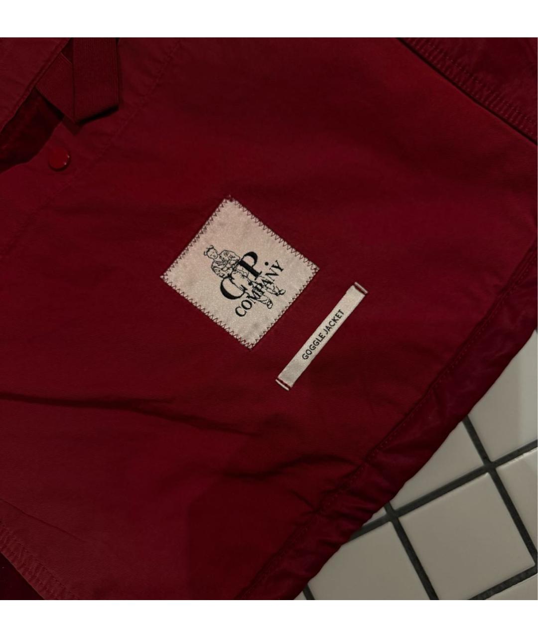 CP COMPANY Бордовая куртка, фото 8