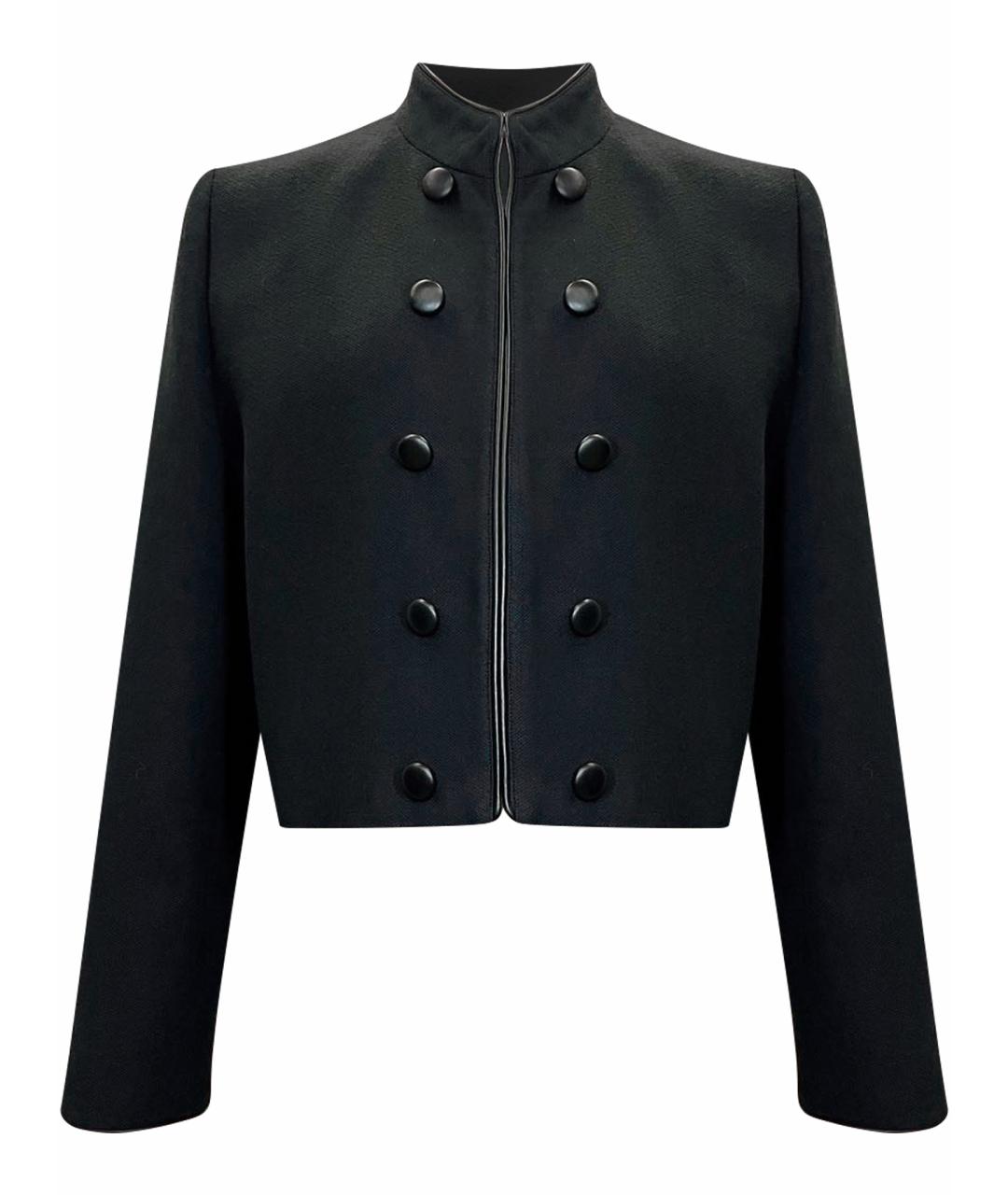 THE KOOPLES Черный шерстяной жакет/пиджак, фото 1