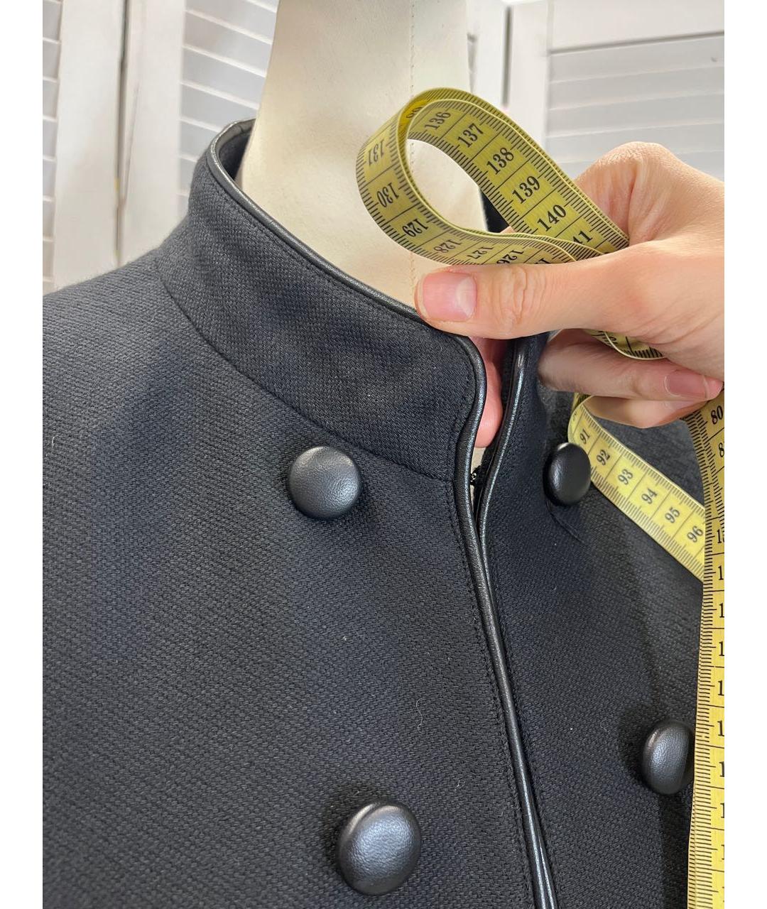 THE KOOPLES Черный шерстяной жакет/пиджак, фото 7