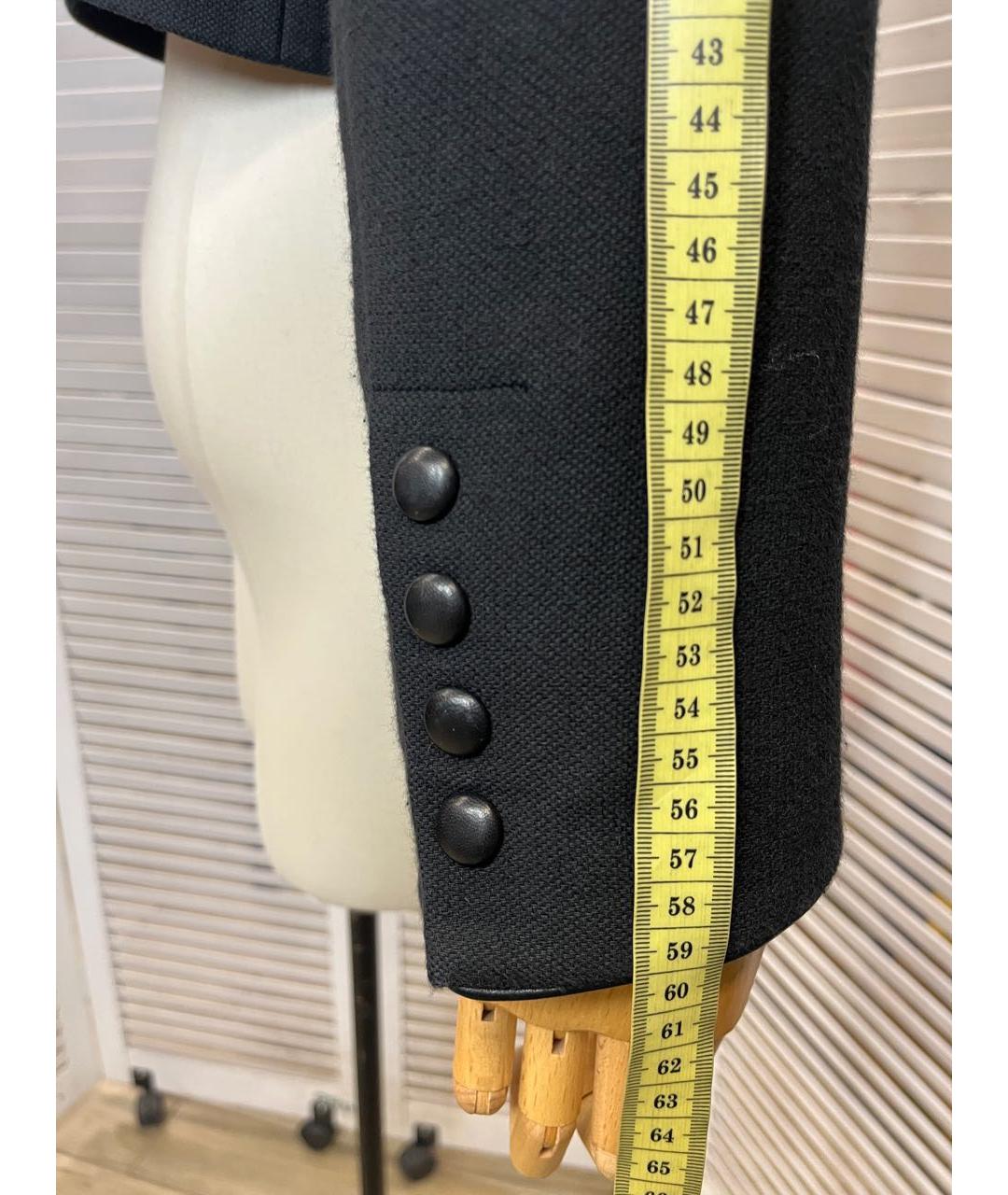 THE KOOPLES Черный шерстяной жакет/пиджак, фото 5