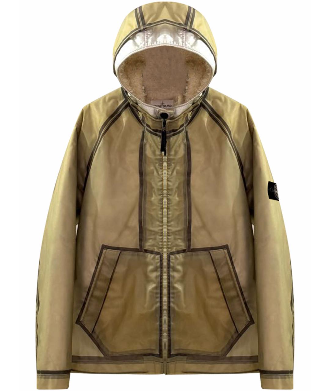 STONE ISLAND Серебряная куртка, фото 1