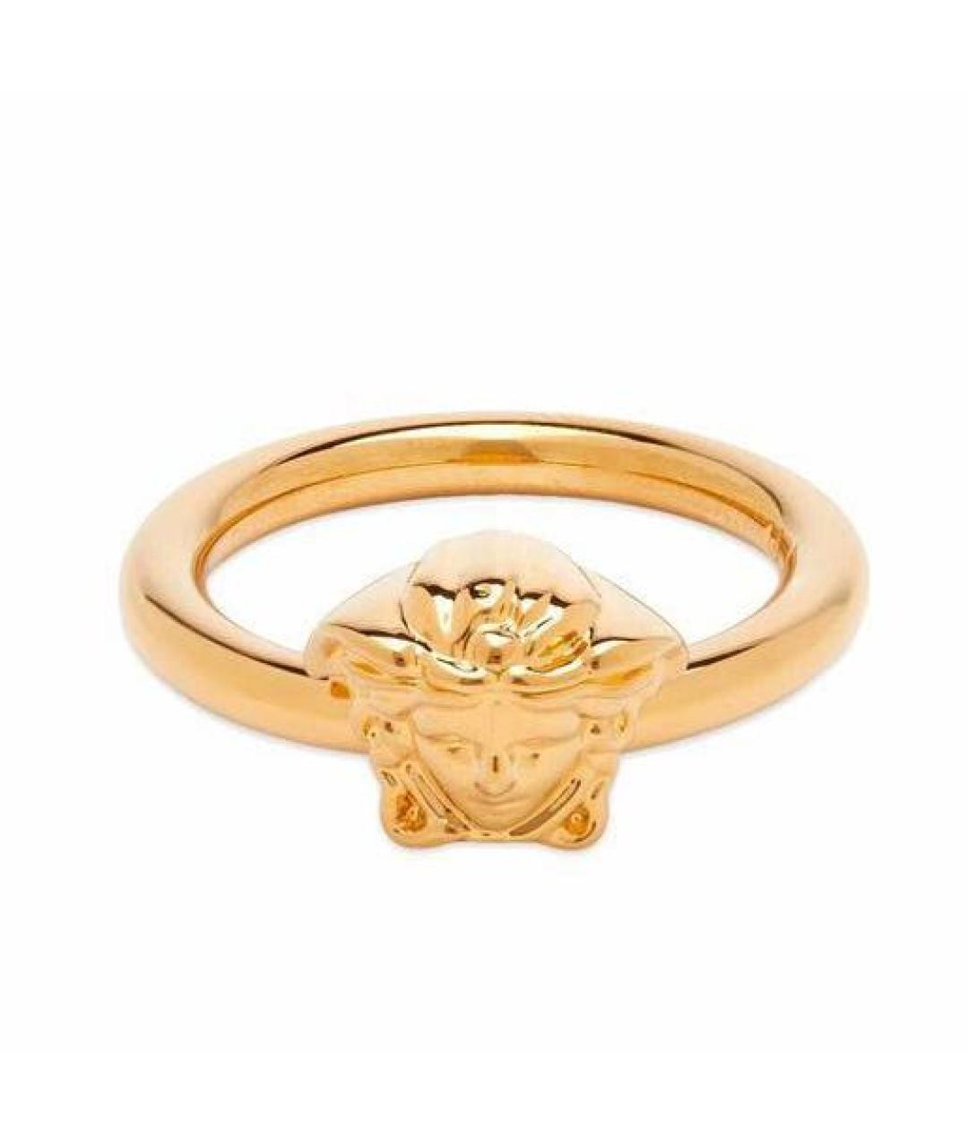 VERSACE Золотое латунное кольцо, фото 1