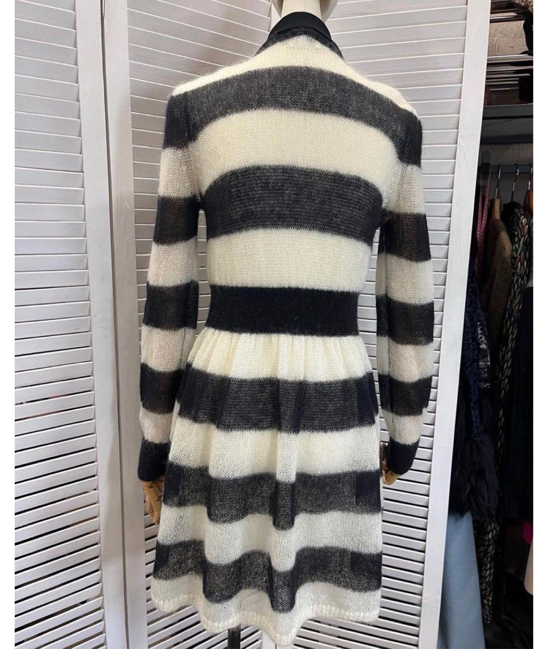 RED VALENTINO Мульти шерстяное повседневное платье, фото 8