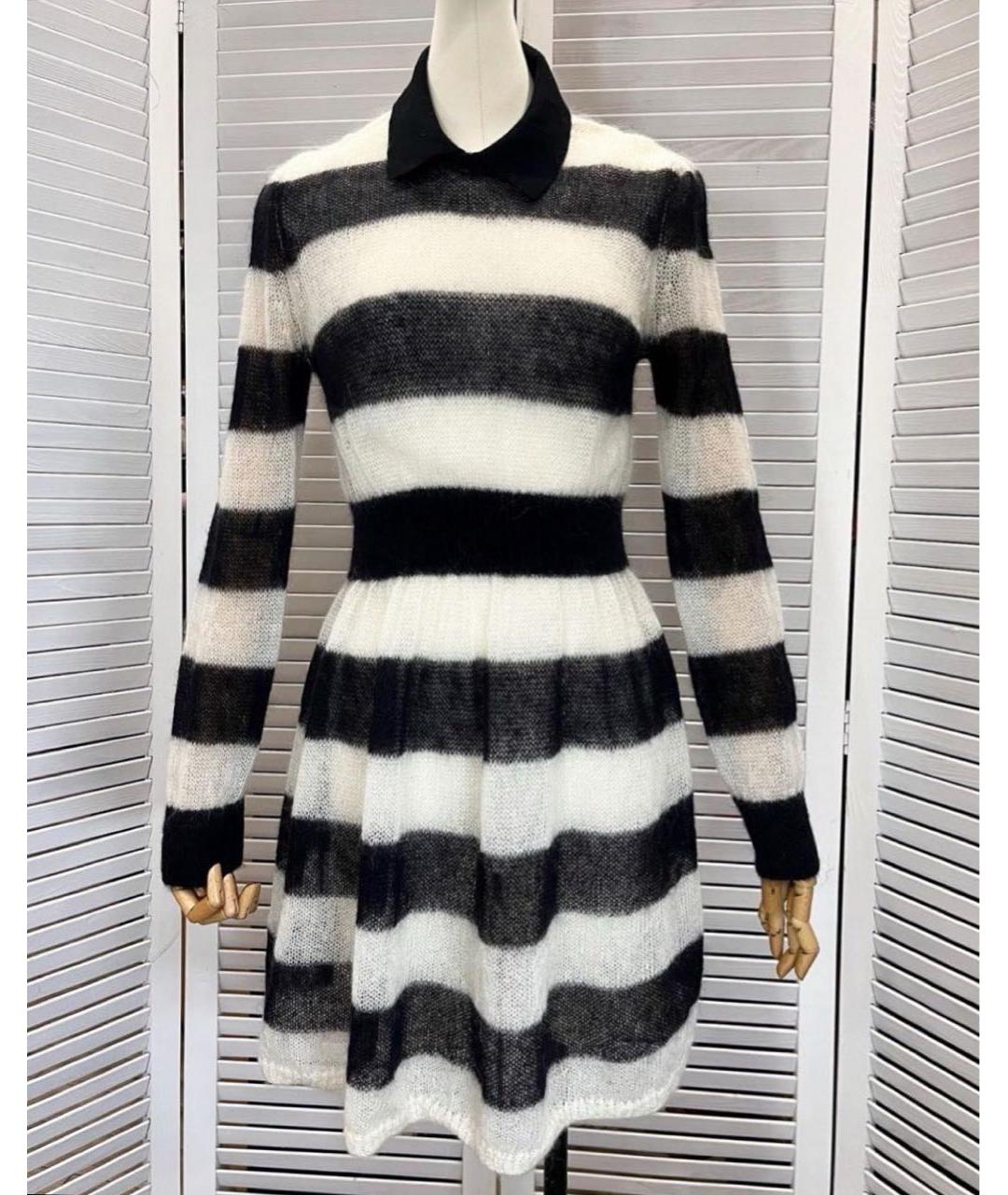 RED VALENTINO Мульти шерстяное повседневное платье, фото 9