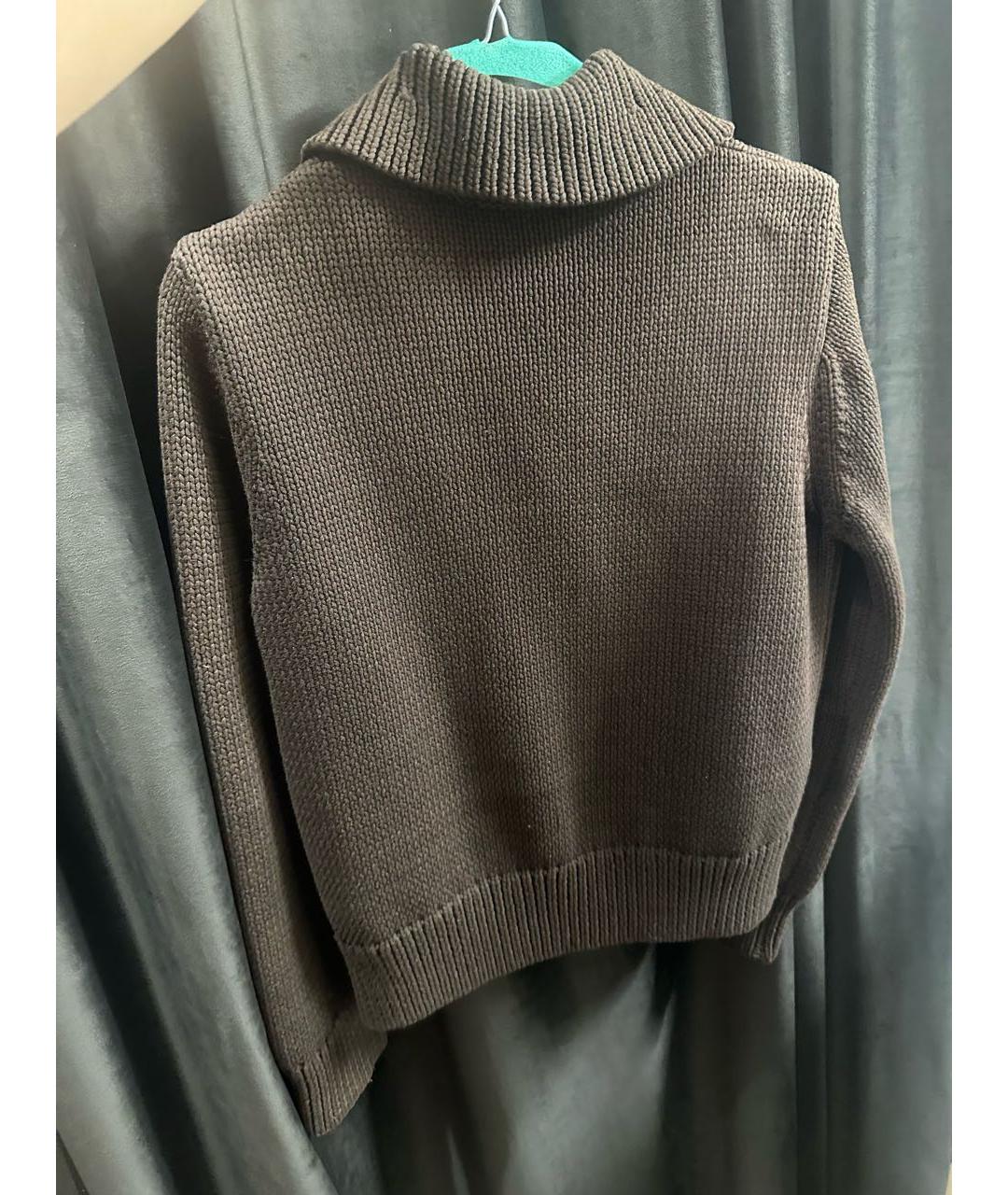 12 STOREEZ Коричневый хлопковый кардиган, фото 2