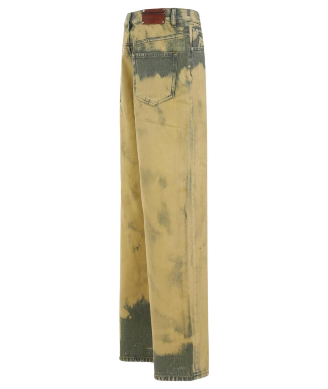 DRIES VAN NOTEN Мульти хлопковые прямые джинсы, фото 3
