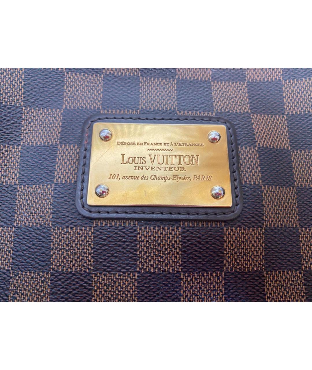 LOUIS VUITTON Коричневая сумка через плечо, фото 4