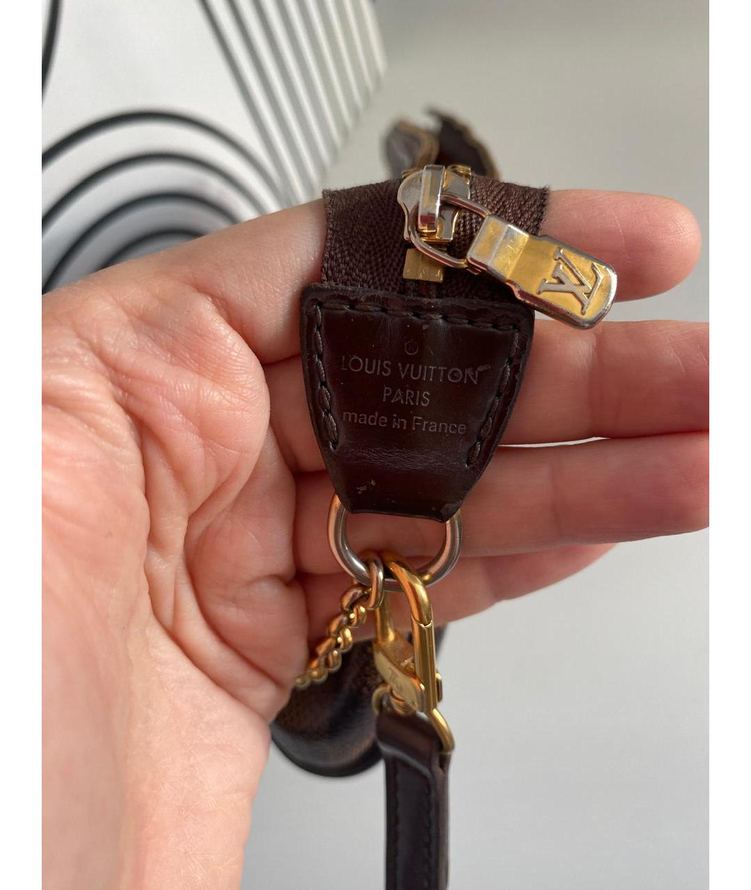 LOUIS VUITTON Коричневая сумка через плечо, фото 6