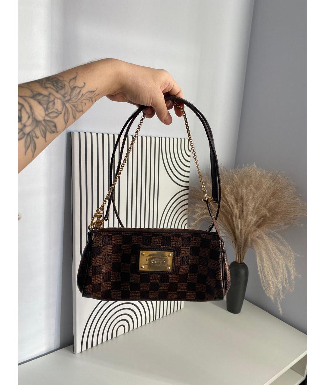 LOUIS VUITTON Коричневая сумка через плечо, фото 8