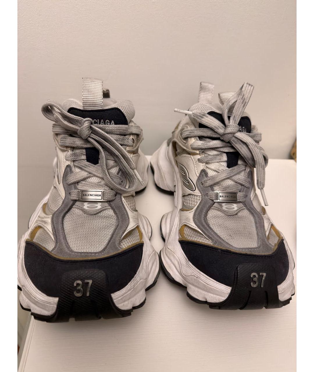 BALENCIAGA Серые текстильные кроссовки, фото 2