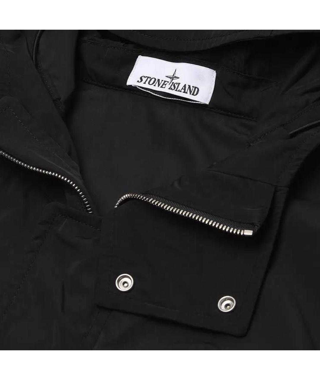 STONE ISLAND Черная куртка, фото 2