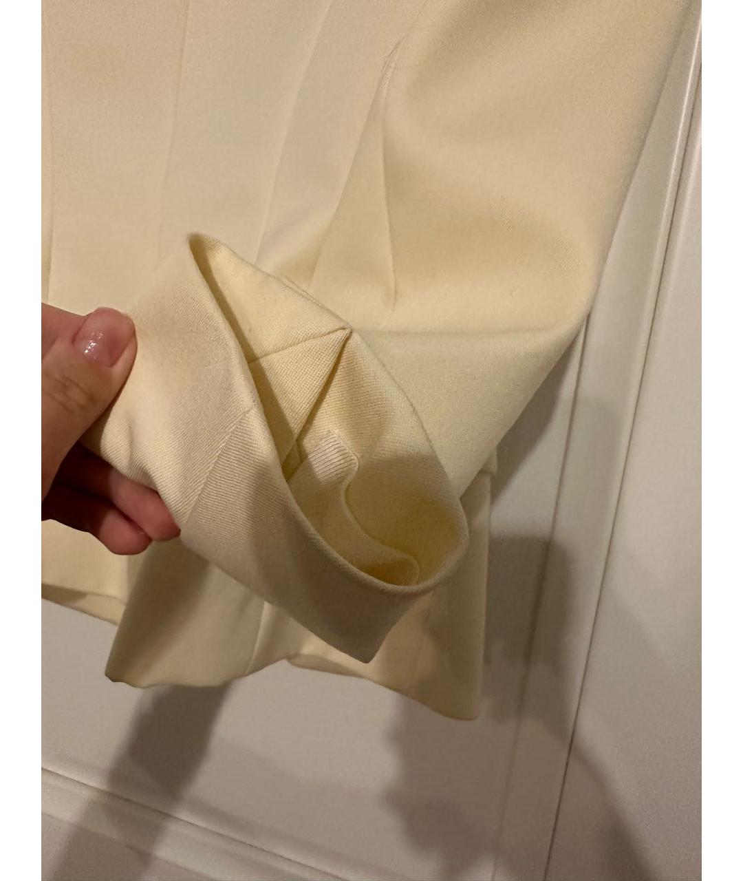 BALMAIN Белый шерстяной жакет/пиджак, фото 7