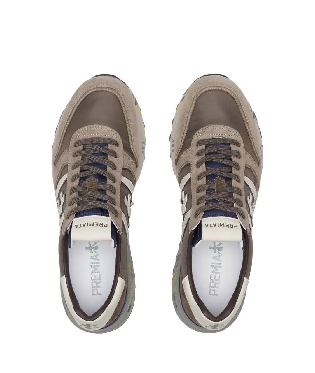 PREMIATA Хаки низкие кроссовки / кеды, фото 6