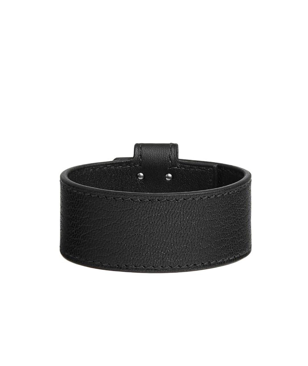 HERMES Черный браслет, фото 2