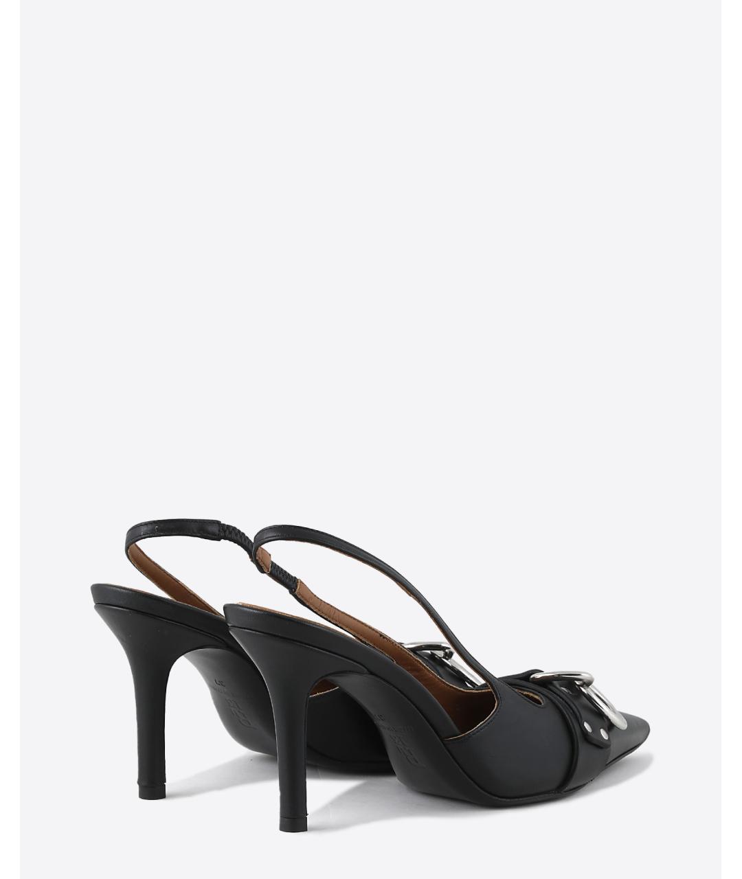 R13 Черные кожаные туфли, фото 3