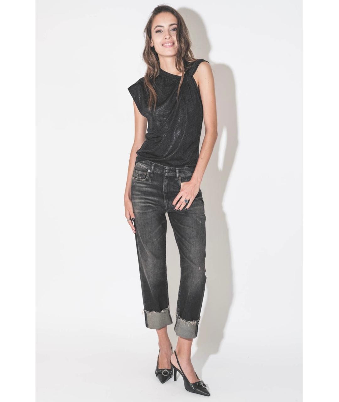 R13 Черные кожаные туфли, фото 6