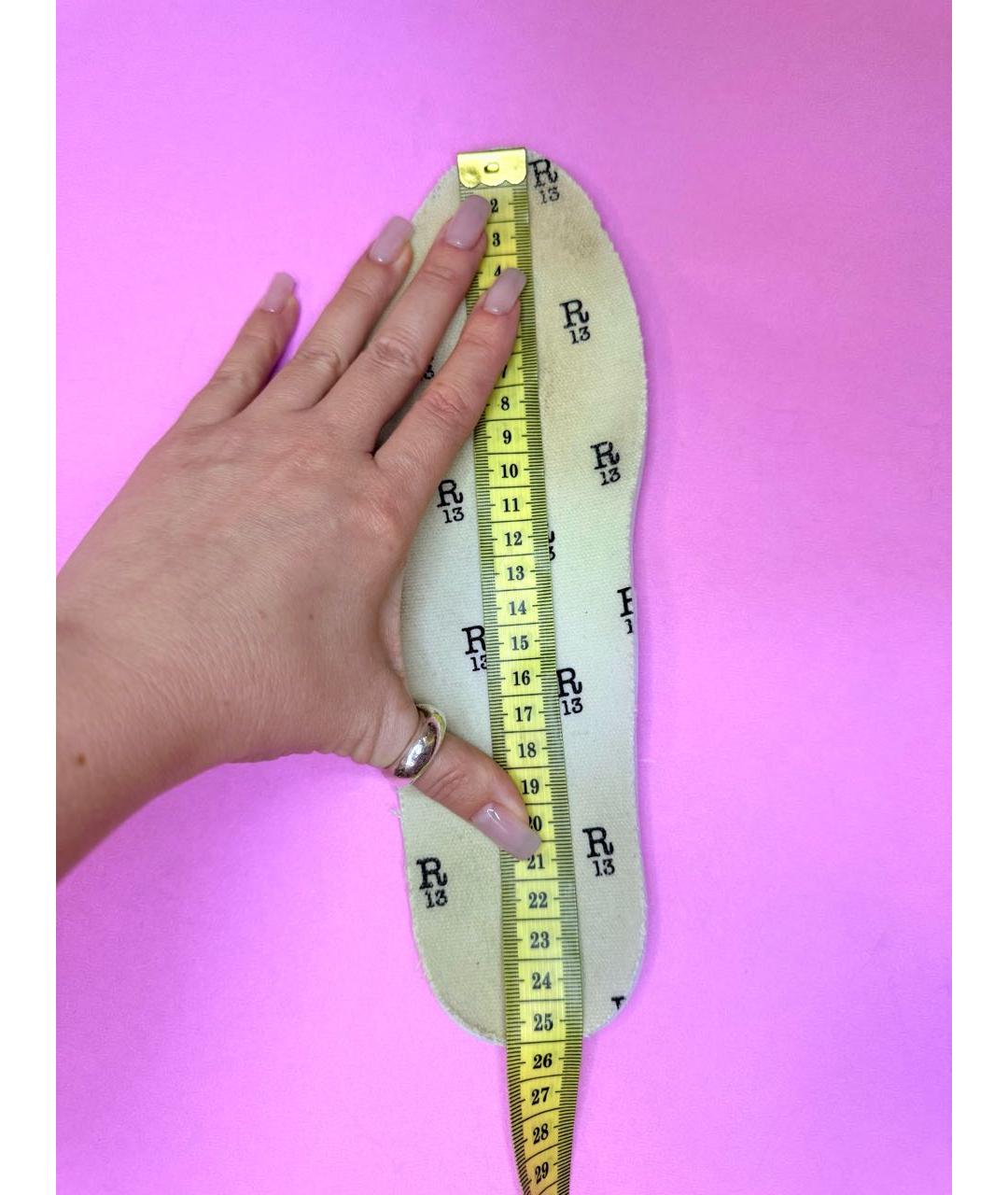 R13 Черные текстильные кеды, фото 5