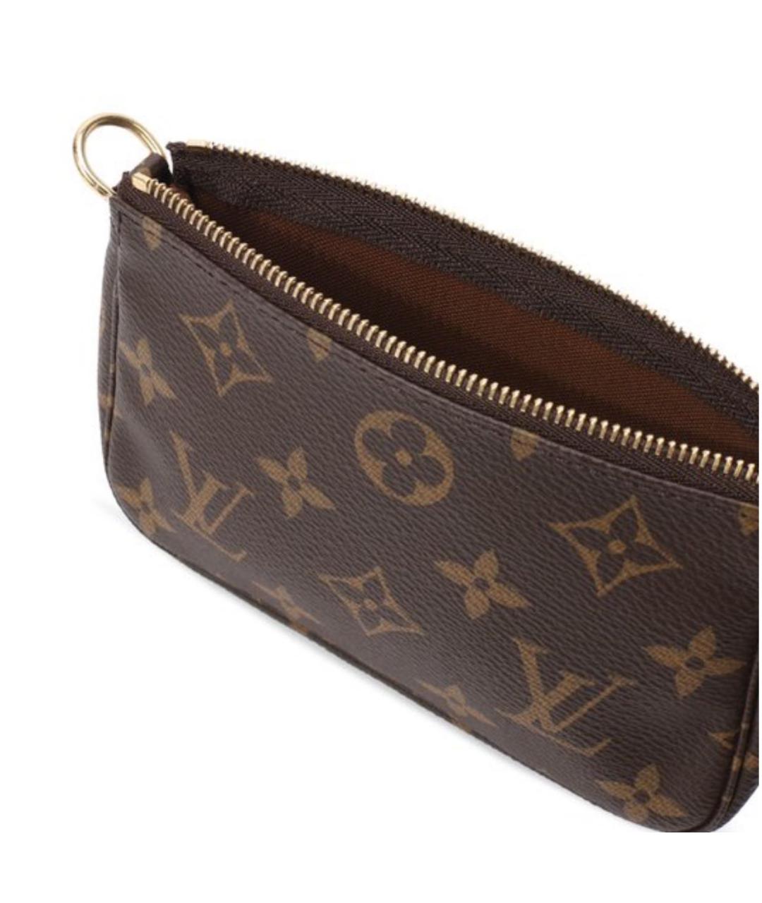 LOUIS VUITTON Коричневая сумка с короткими ручками, фото 4