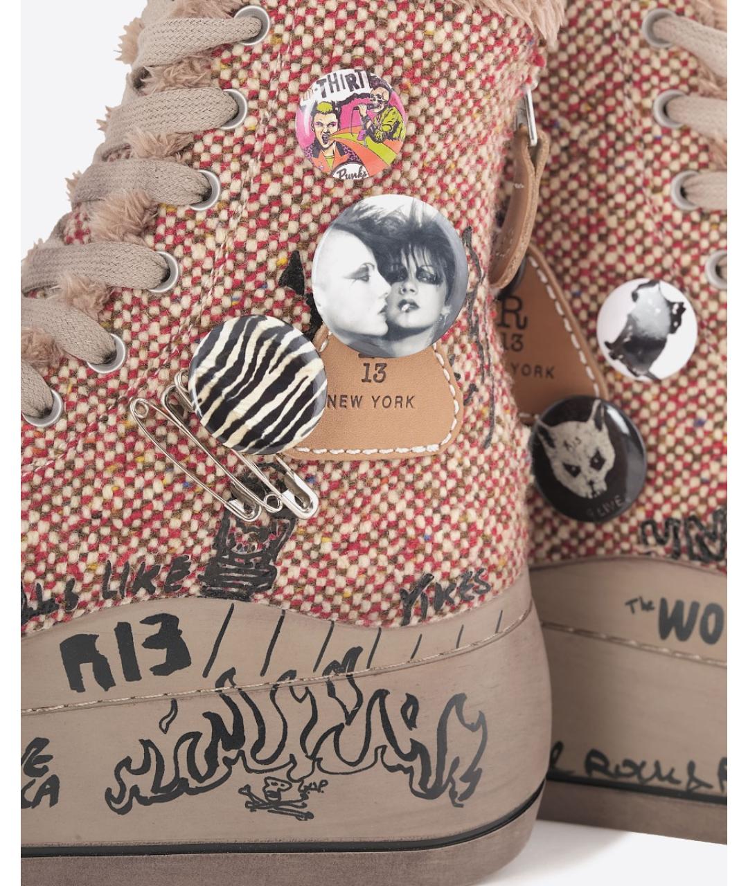 R13 Мульти кеды, фото 4