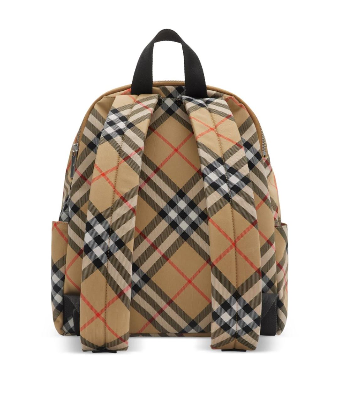 BURBERRY Бежевый синтетический рюкзак, фото 2