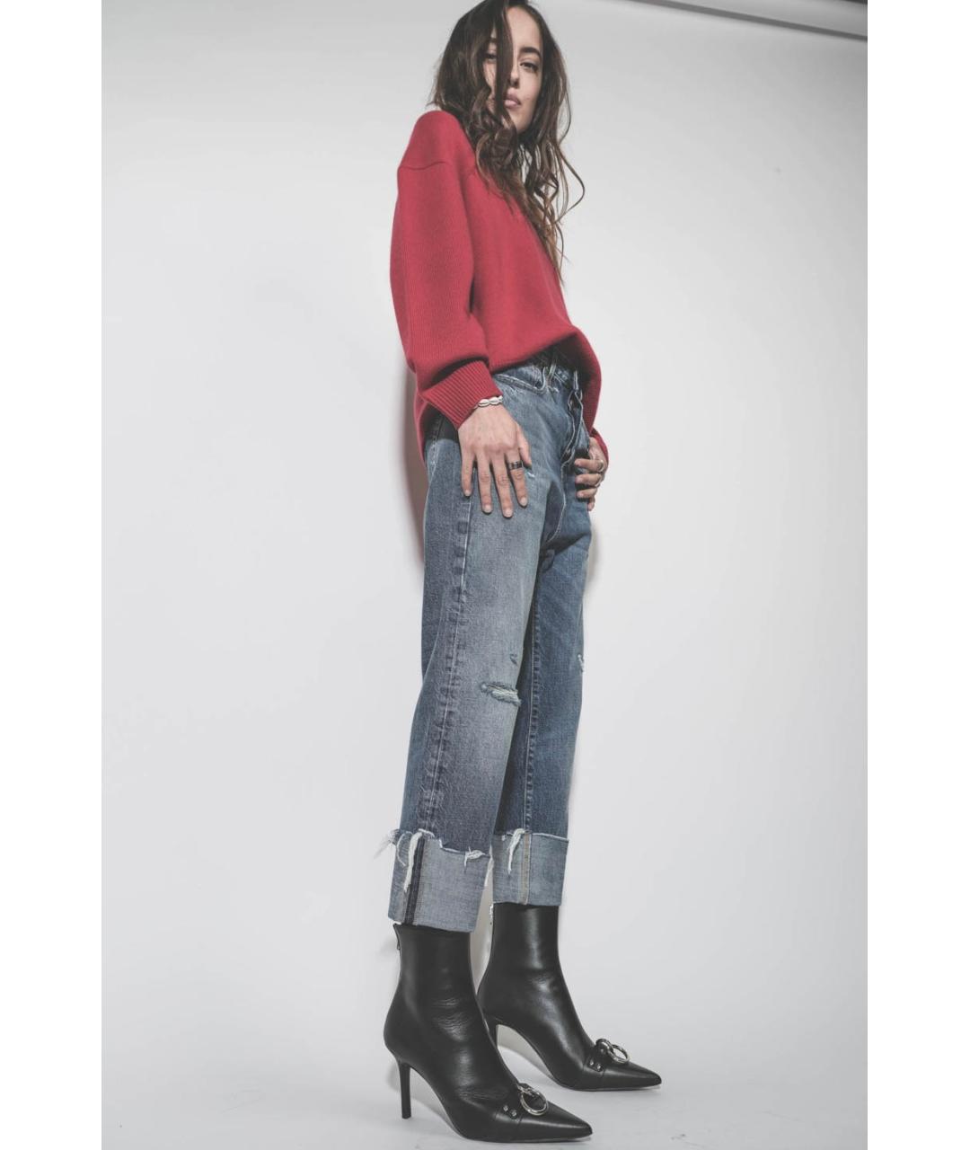 R13 Черные кожаные ботильоны, фото 7