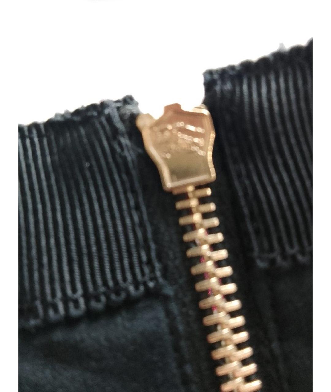 BURBERRY Красная полиэстеровая юбка мини, фото 7