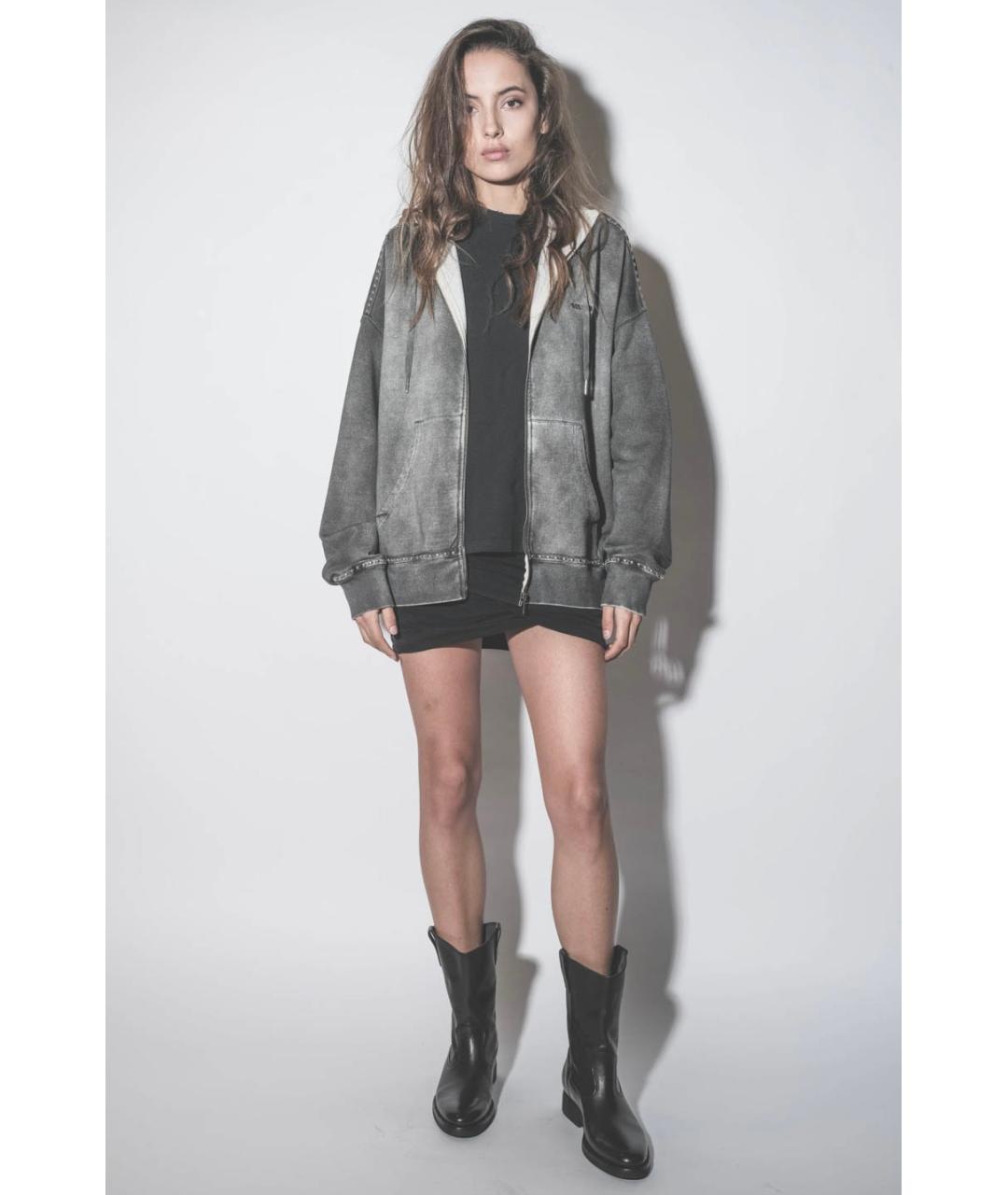 GOLDEN GOOSE DELUXE BRAND Черные кожаные полусапоги, фото 6