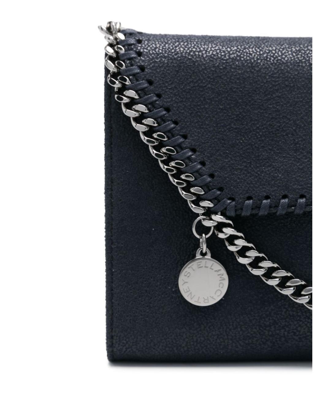 STELLA MCCARTNEY Синяя сумка через плечо из искусственной кожи, фото 3