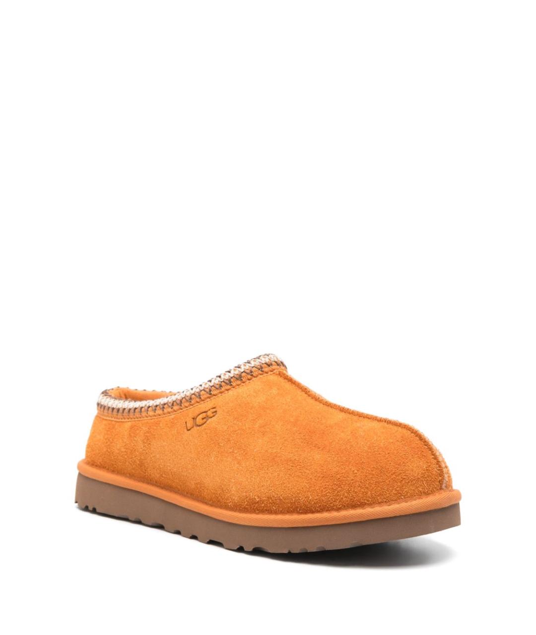 UGG AUSTRALIA Оранжевое замшевые низкие ботинки, фото 4