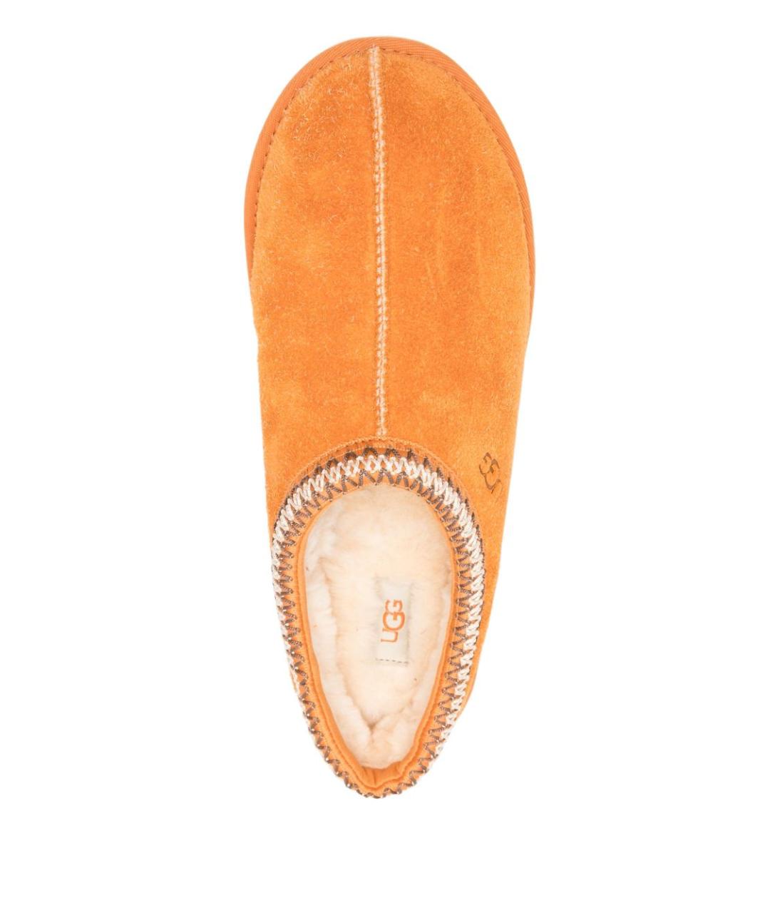 UGG AUSTRALIA Оранжевое замшевые низкие ботинки, фото 2