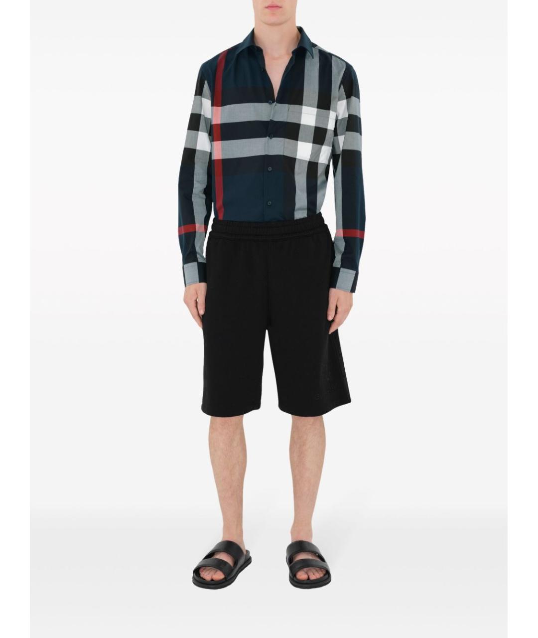 BURBERRY Мульти хлопковая кэжуал рубашка, фото 6