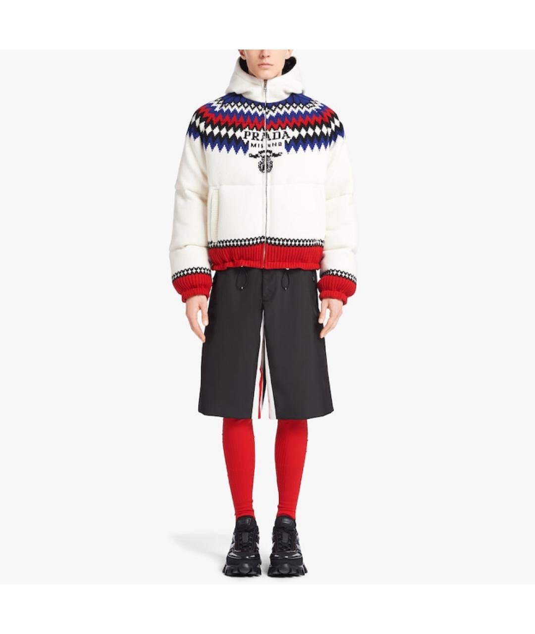 PRADA Белый пуховик, фото 2