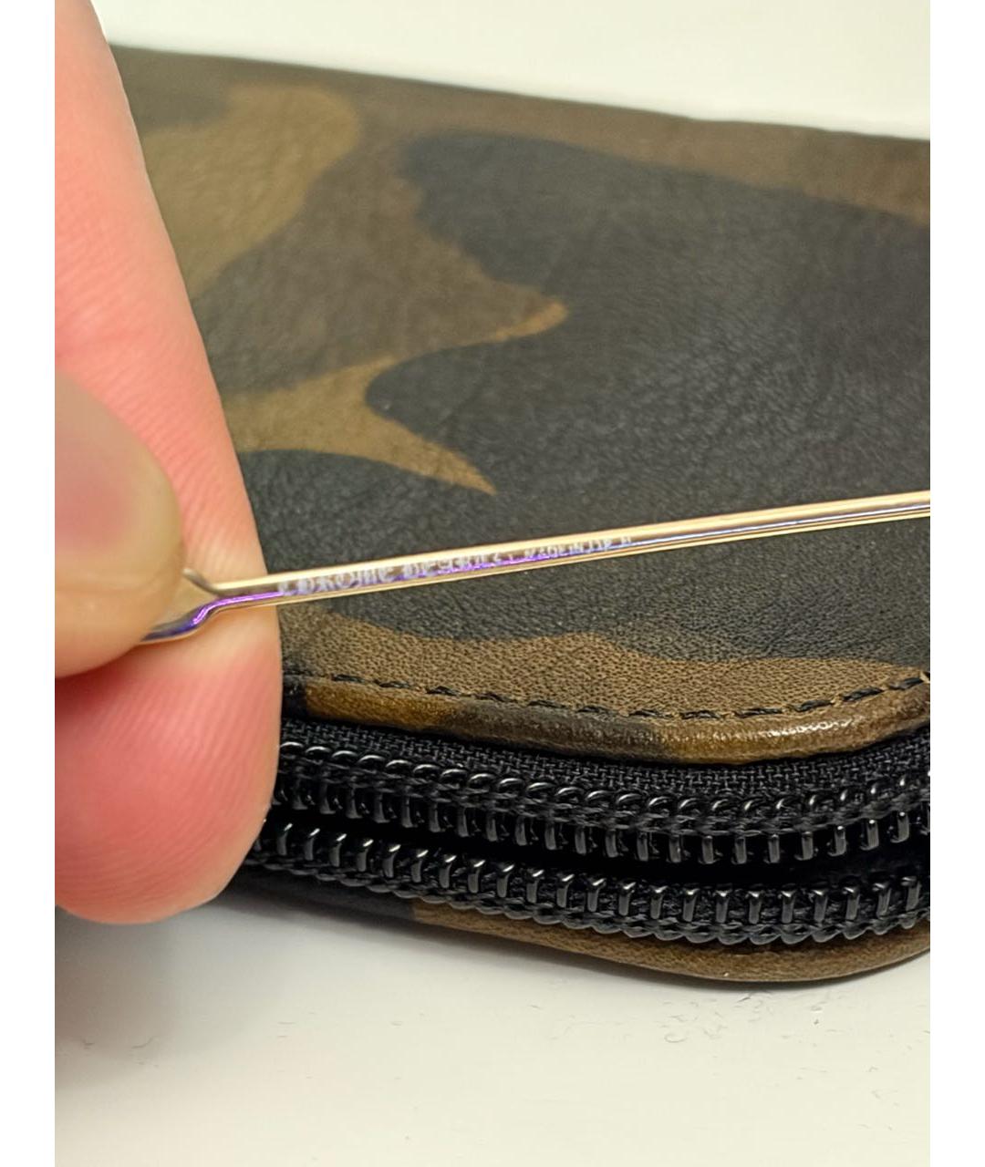 CHROME HEARTS Золотые металлические солнцезащитные очки, фото 8