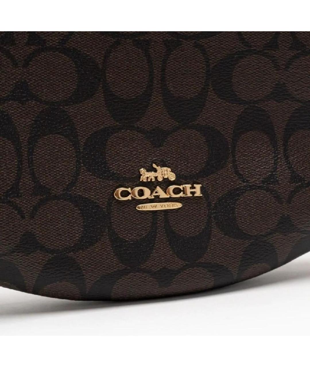 COACH Мульти кожаная сумка с короткими ручками, фото 3