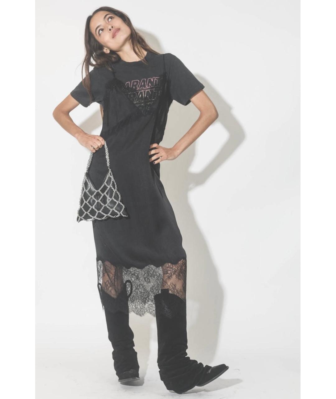 R13 Черные замшевые сапоги, фото 6