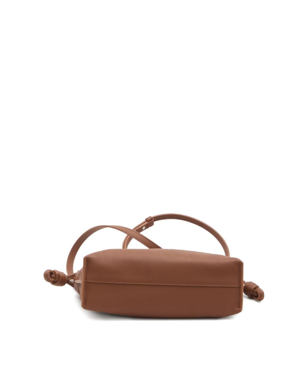 LOEWE Коричневая кожаная сумка тоут, фото 2