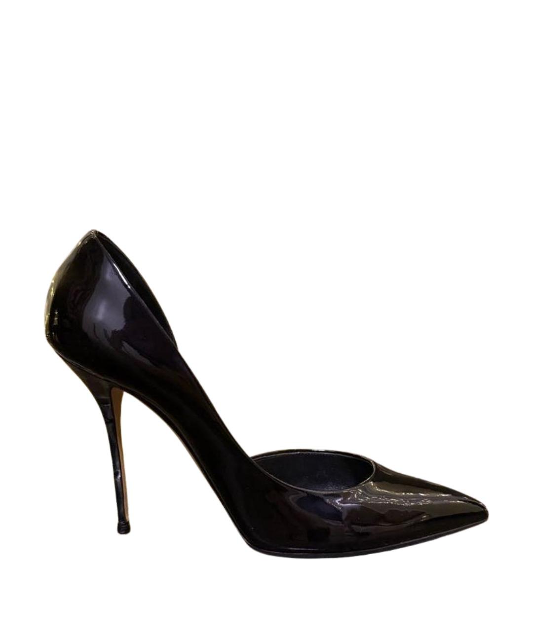 CASADEI Черные туфли из лакированной кожи, фото 1