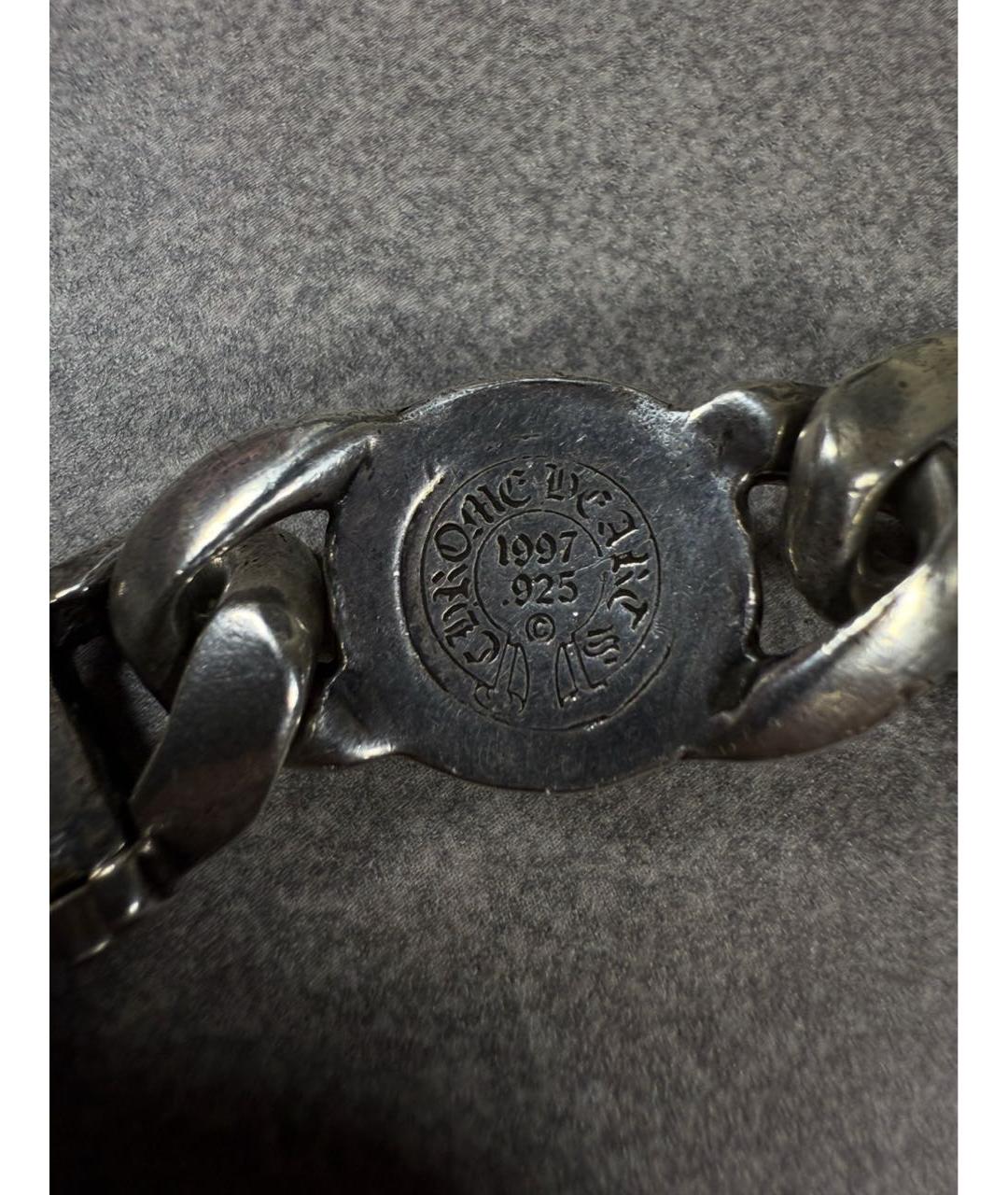 CHROME HEARTS Серебрянный серебряный браслет, фото 6