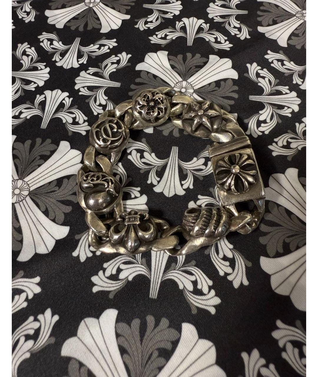 CHROME HEARTS Серебрянный серебряный браслет, фото 2