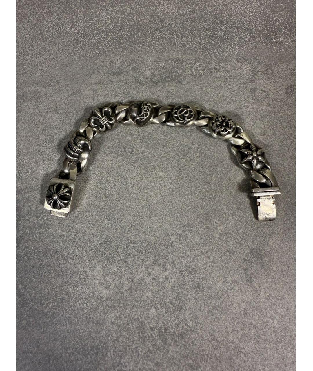 CHROME HEARTS Серебрянный серебряный браслет, фото 4