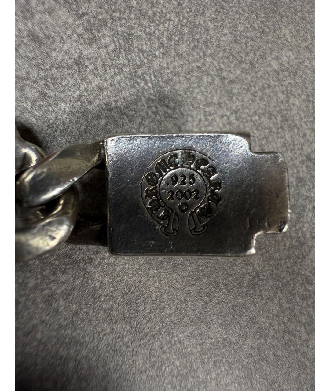 CHROME HEARTS Серебрянный серебряный браслет, фото 7