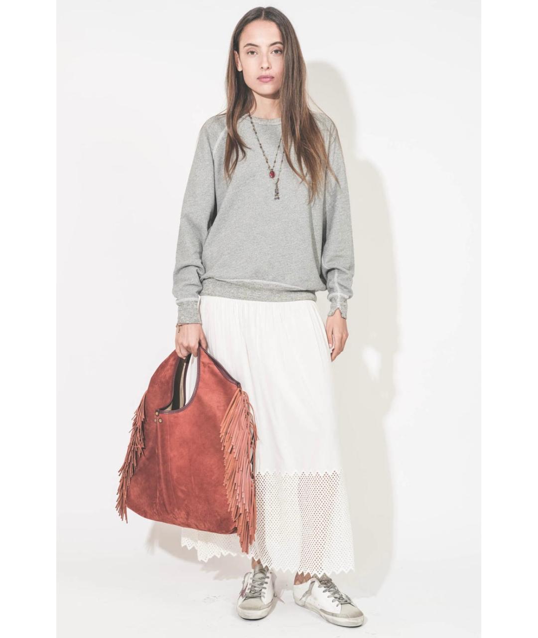 GOLDEN GOOSE DELUXE BRAND Белые кожаные мюли, фото 6