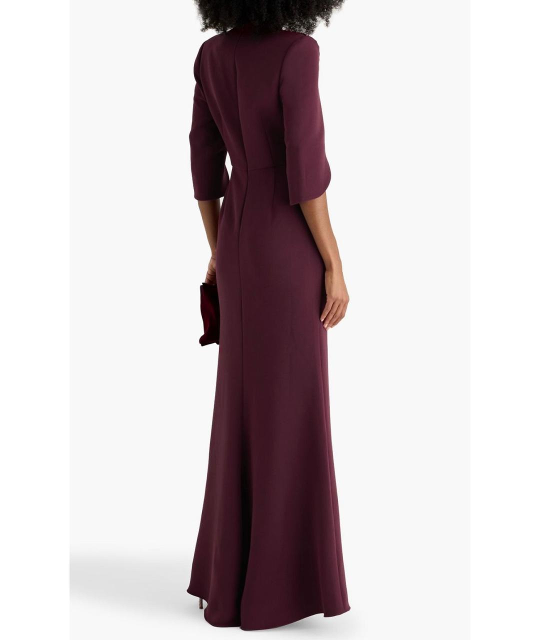 BADGLEY MISCHKA Бордовое коктейльное платье, фото 3