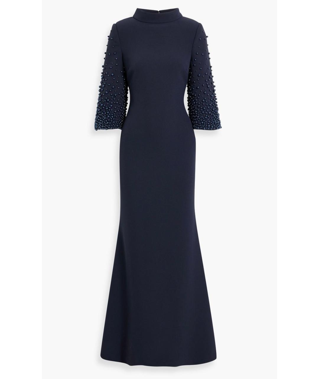 BADGLEY MISCHKA Темно-синее коктейльное платье, фото 5