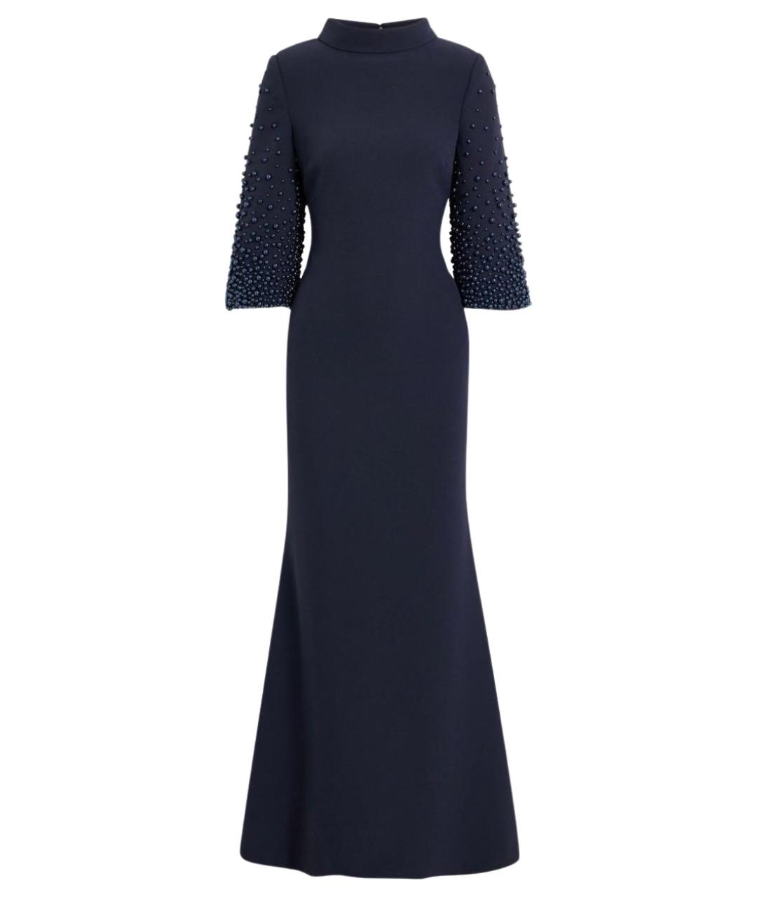 BADGLEY MISCHKA Темно-синее коктейльное платье, фото 1