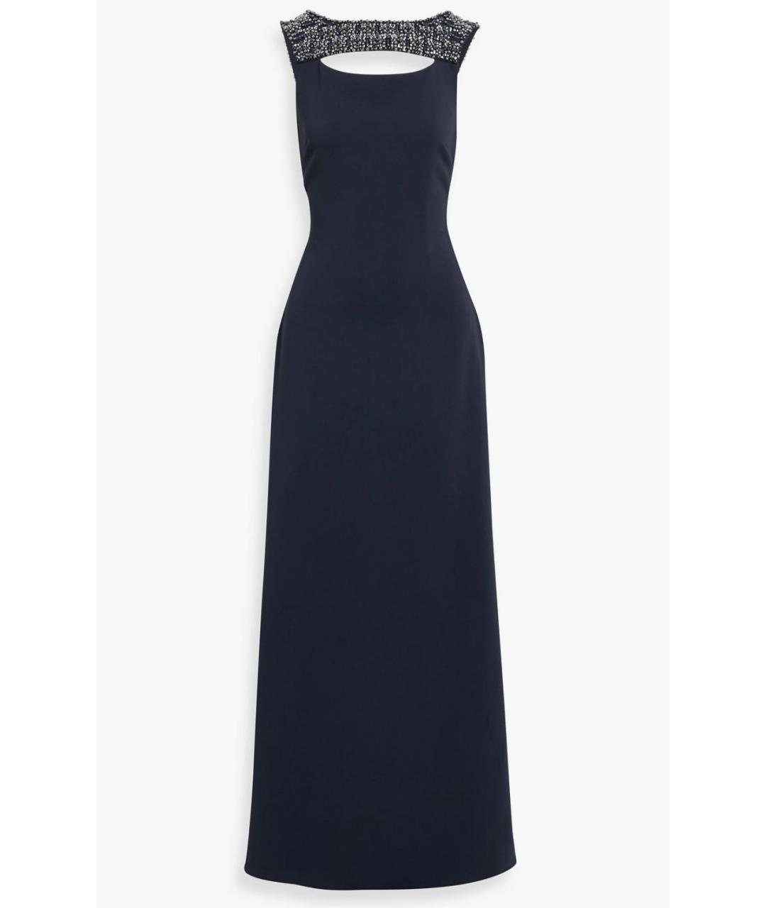 BADGLEY MISCHKA Темно-синее коктейльное платье, фото 5