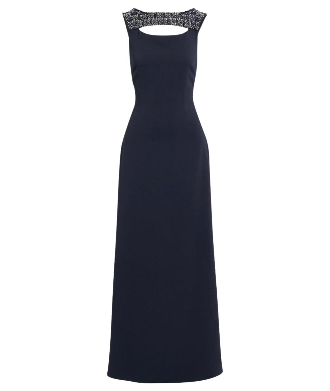 BADGLEY MISCHKA Темно-синее коктейльное платье, фото 1