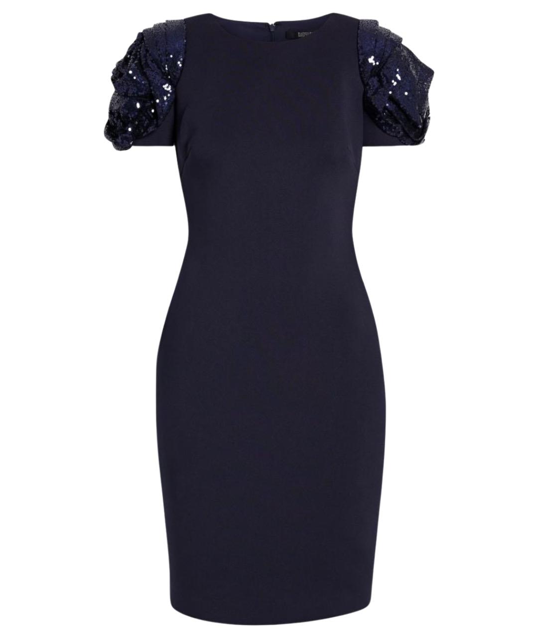 BADGLEY MISCHKA Темно-синее коктейльное платье, фото 1