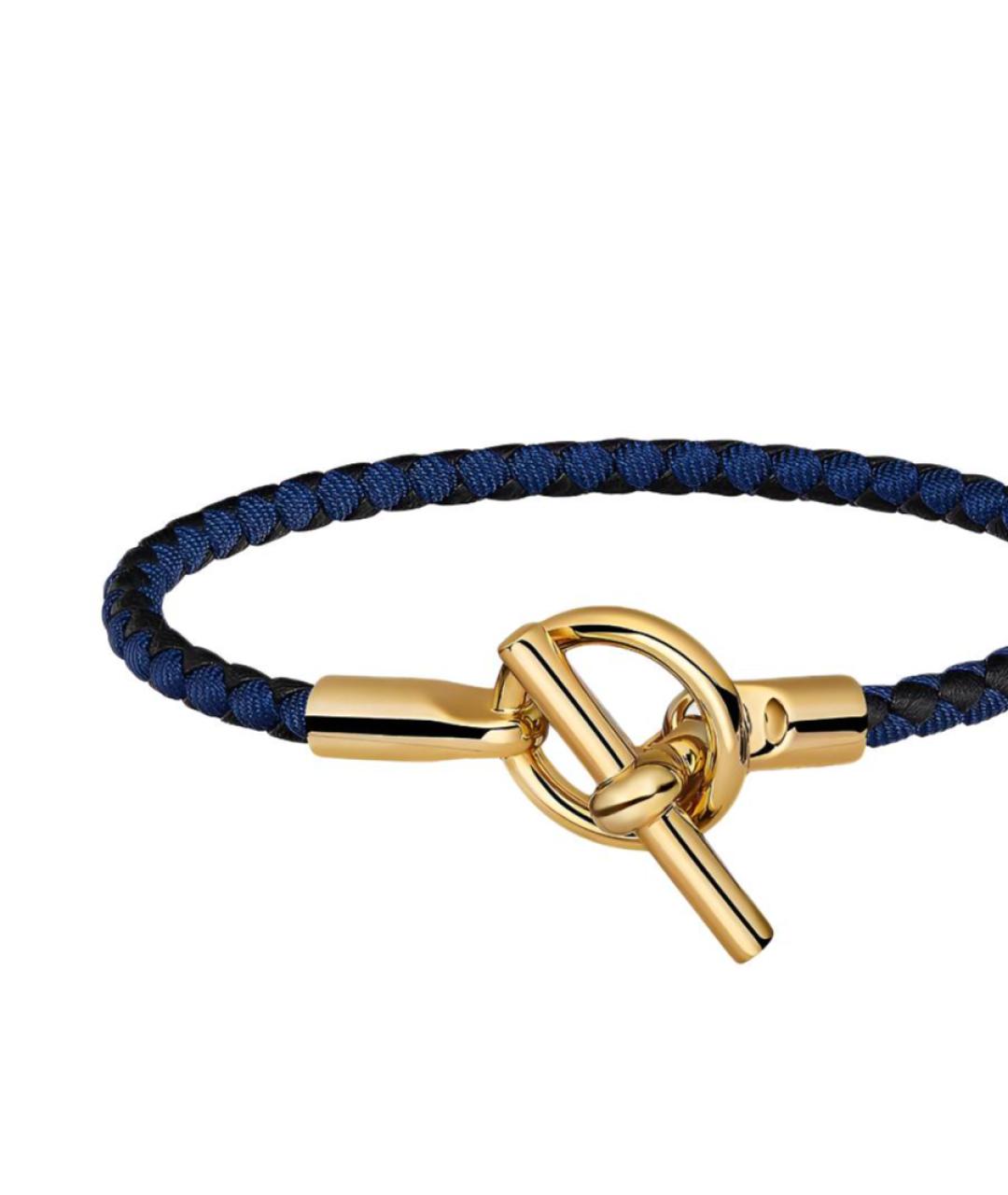 HERMES Черный браслет, фото 2