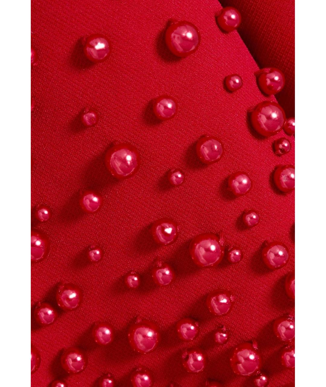 BADGLEY MISCHKA Красное коктейльное платье, фото 4